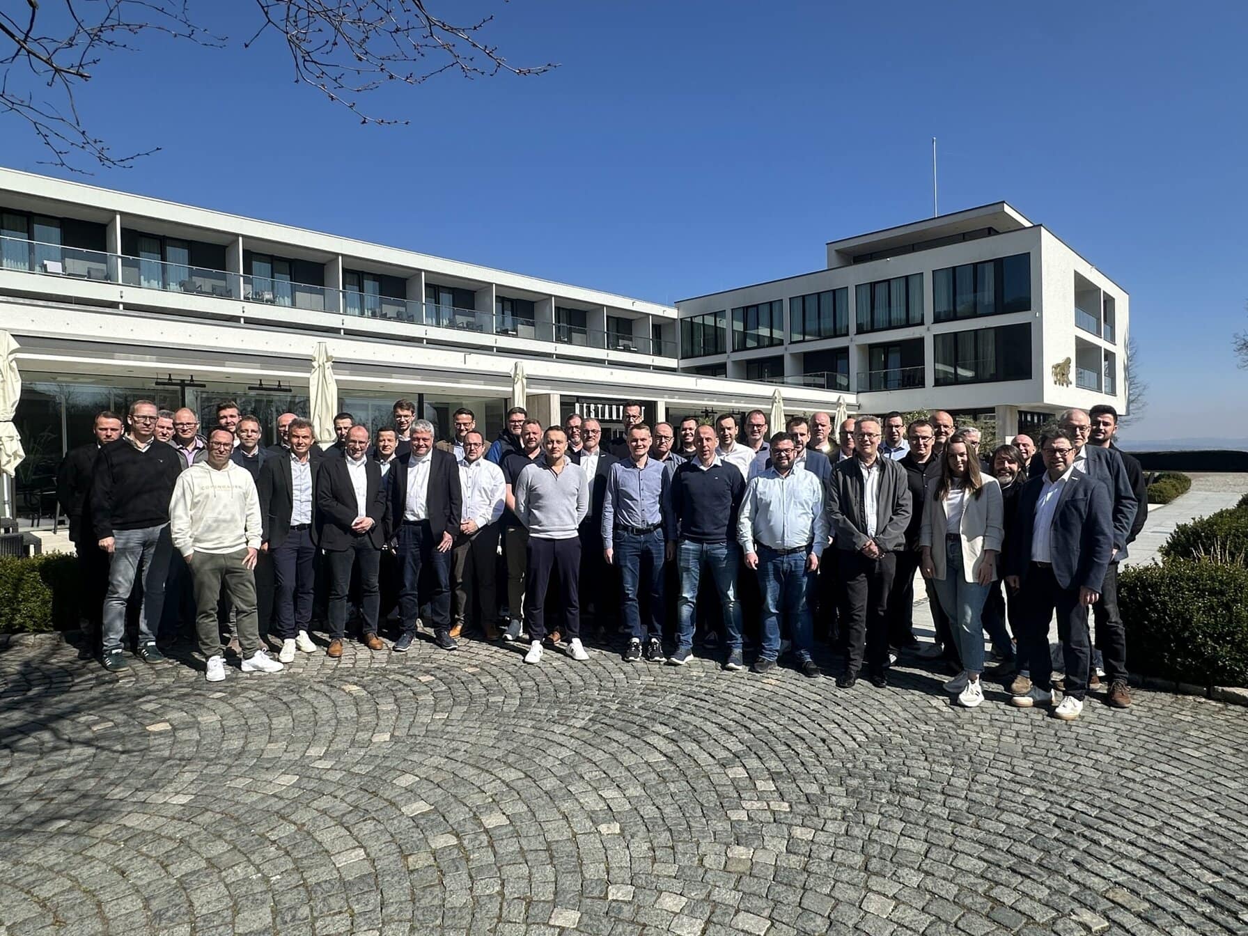 Die EUROBAUSTOFF Fachgruppe Galabau in Kassel anlässlich ihrer Frühjahrstagung. Foto