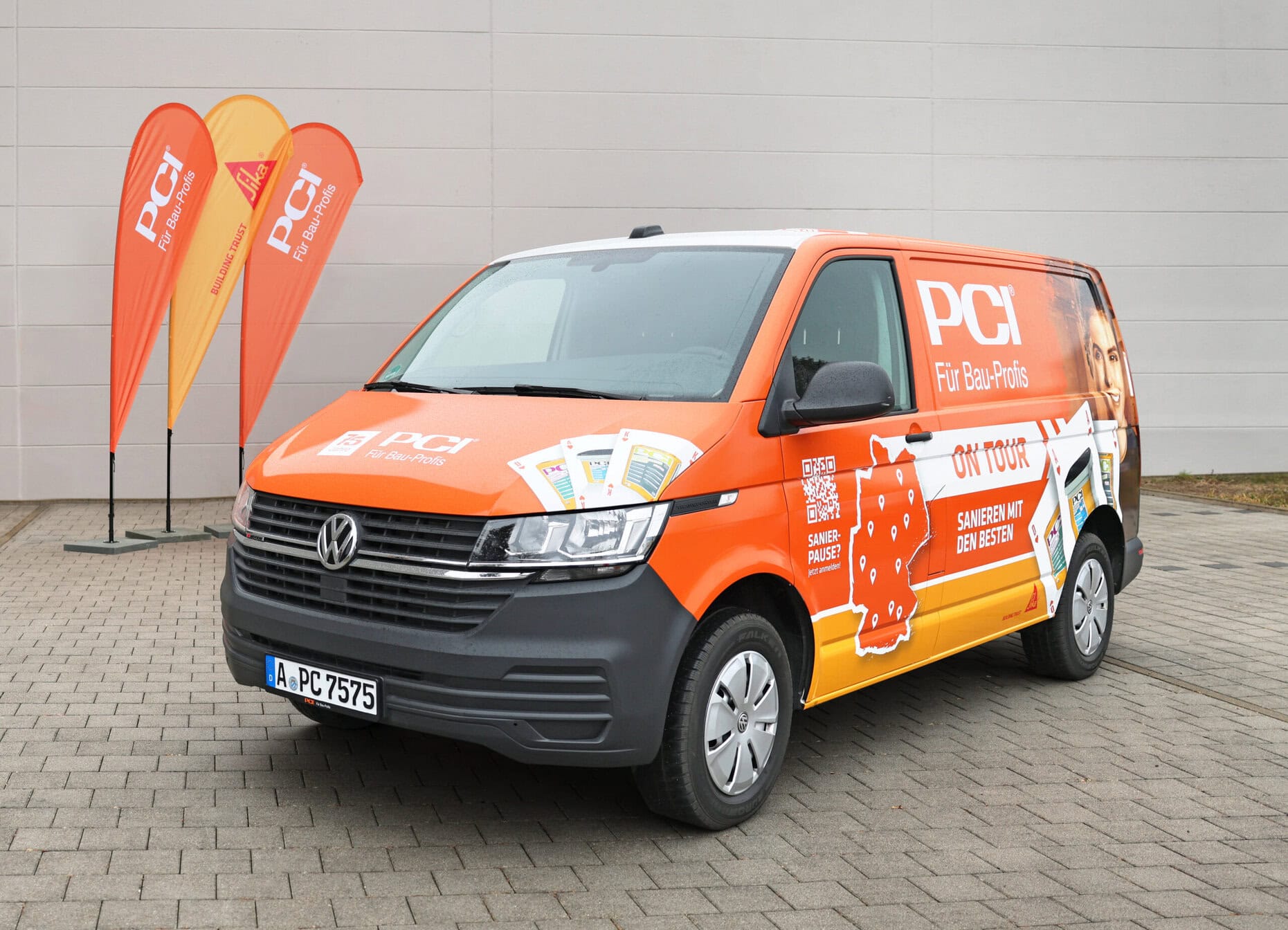Der PCI-Sanierbulli geht 2025 deuschlandweit auf Tour