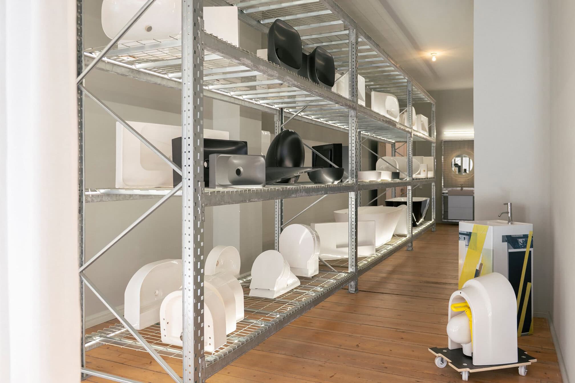 Blick in den LAUFEN space Berlin. Foto: LAUFEN