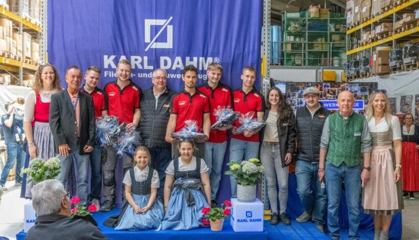 The karl dahlin group at the karl dahlin factory