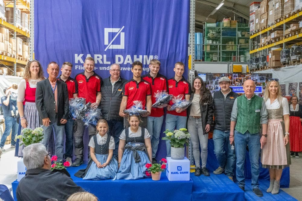 The karl dahlin group at the karl dahlin factory