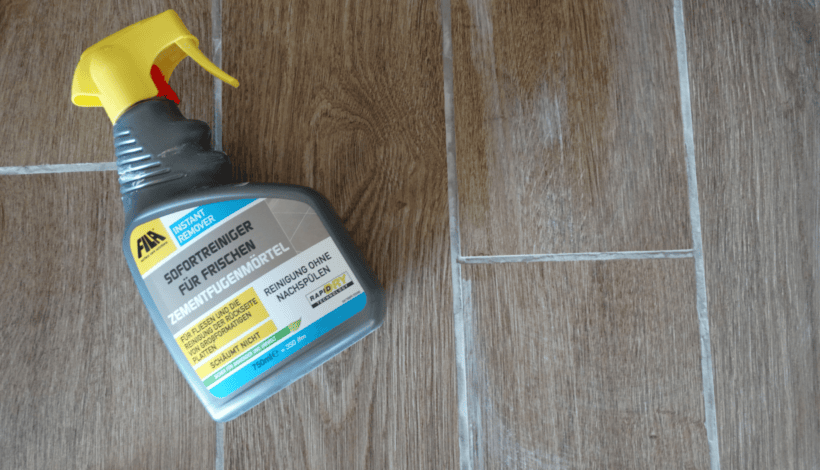 Zementschleier entfernen frisch in frisch