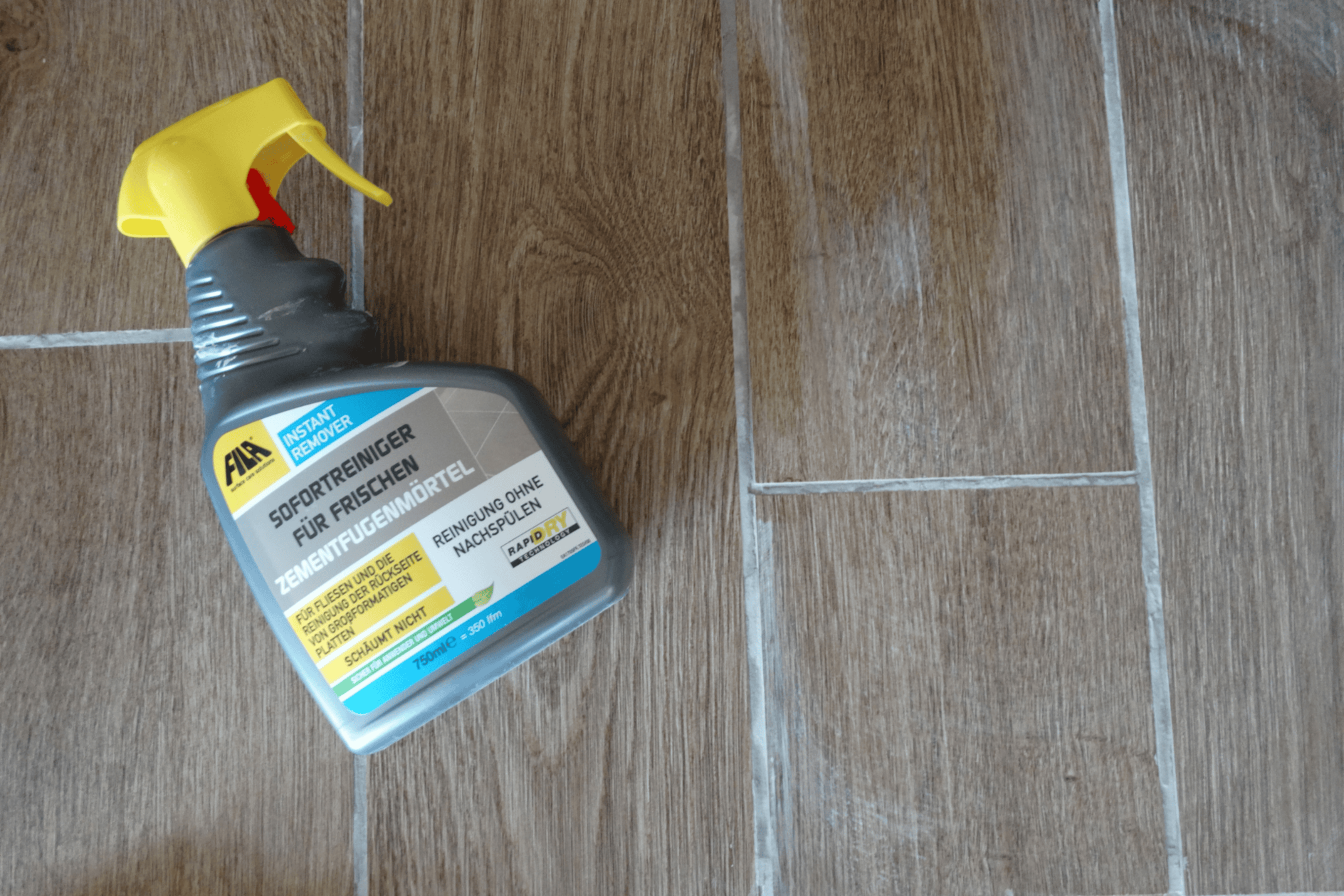 Zementschleier entfernen frisch in frisch