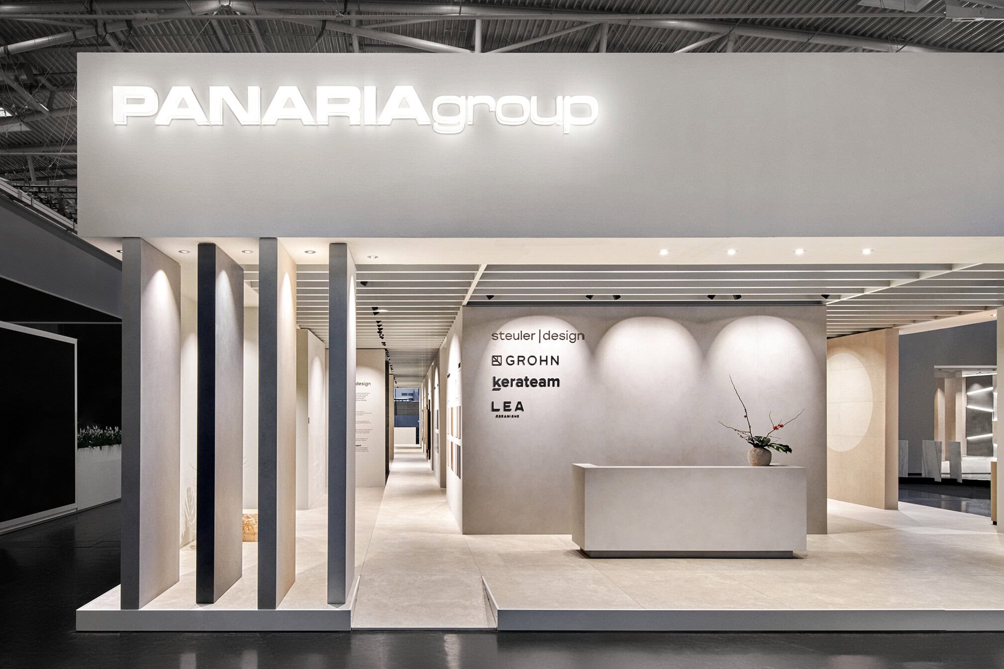 Messestand der Panariagroup BAU 2025 in München