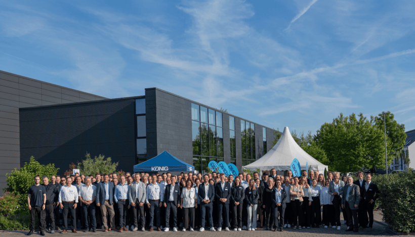 Bedankt sich bei allen Besucherinnen und Besuchern für die tollen Fachtage: Das König-Team.