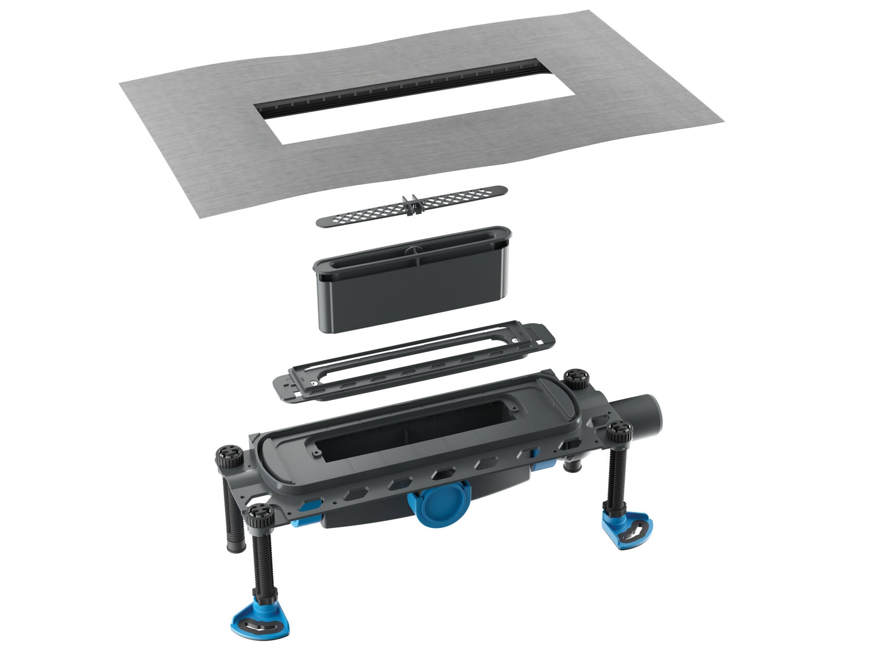 Ein klarer Vorteil sowohl für den mechanischen als auch wassergeführten Geruchsverschluss: Reinigung und Wartung sind jederzeit einfach und schnell möglich.Foto: Dallmer