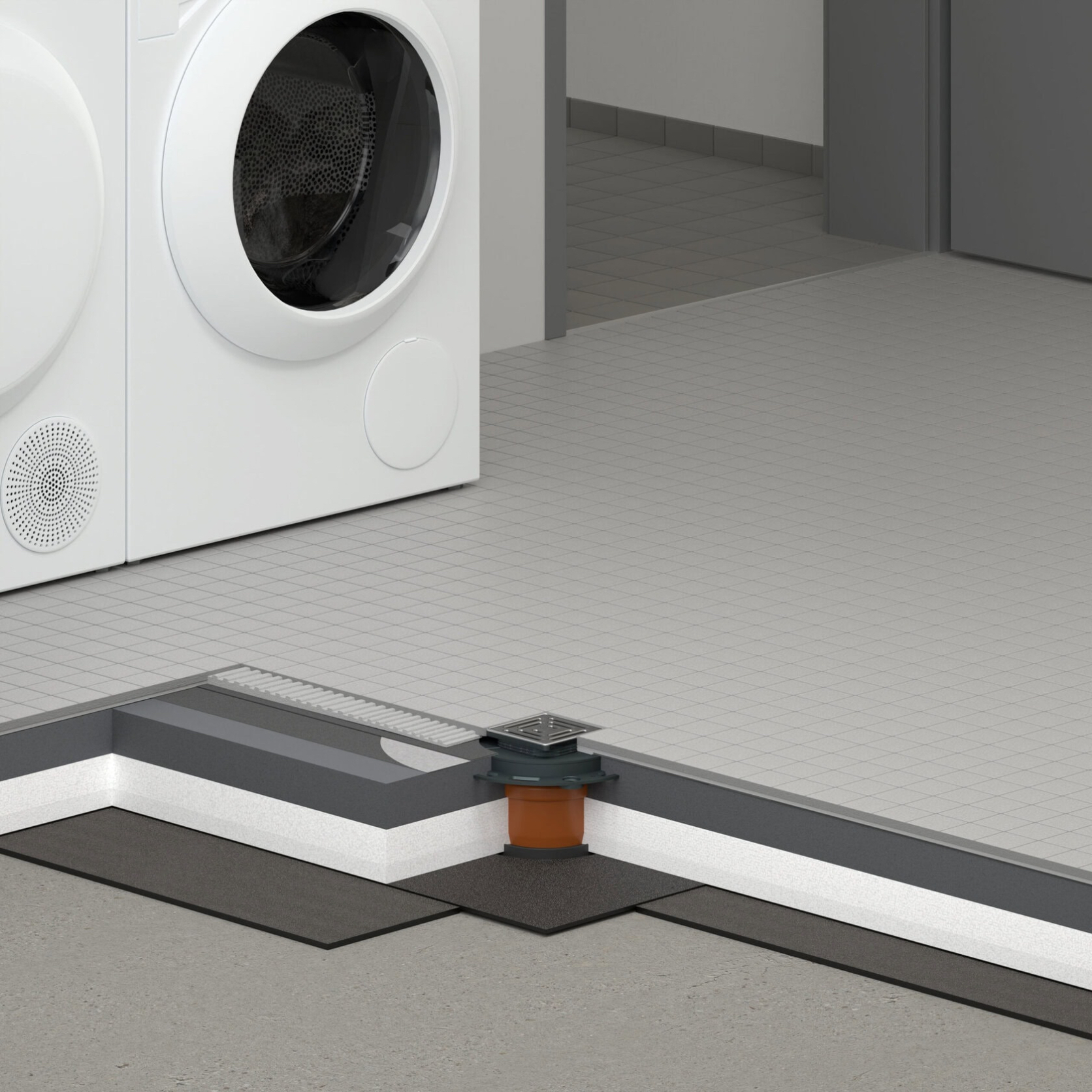 Die neuen Dallmer Bitumenmanschetten schützen das Bauwerk zuverlässig vor aufsteigender Kapillarfeuchtigkeit.