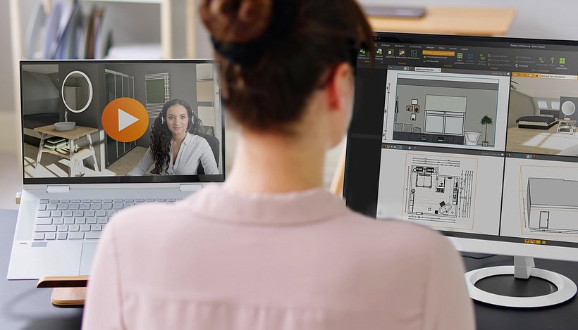 Die neue E-Learning-Plattform von Palette CAD unterstützt Anwender direkt auf Abruf bei der Planung.