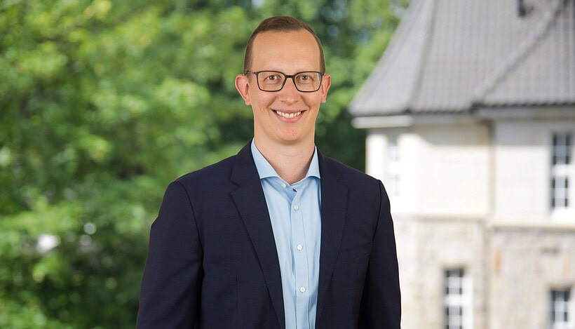 Lukas Hädicke, Ardex Geschäftsführer Neues Bauen. Foto: Ardex