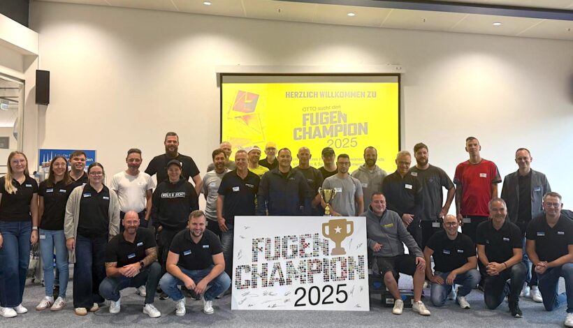 Gruppenbild der Teilnehmer mit dem Otto-Team: Alle Fotos: Redaktion/ Michael Spohr