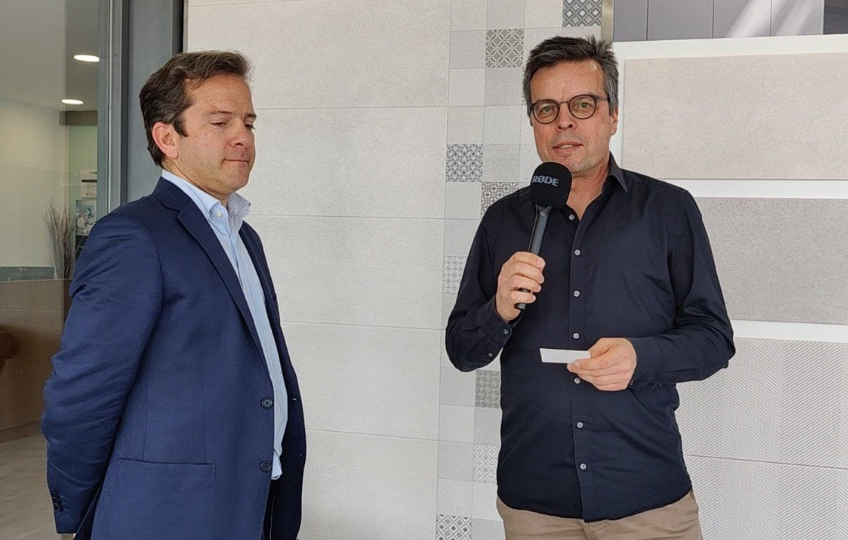 Die Erläuterungen zum Sortiment und Marktbearbeitung übernahm Area-Manager Pedro Cunha (siehe auch separates Video).