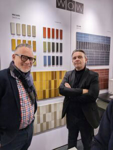 Präsentierten die neue bleifreie Micare-Kollektion von Wow: Handelsvertreter und Objektberater Robert Schluricke (l.) sowie Michael Jamann.