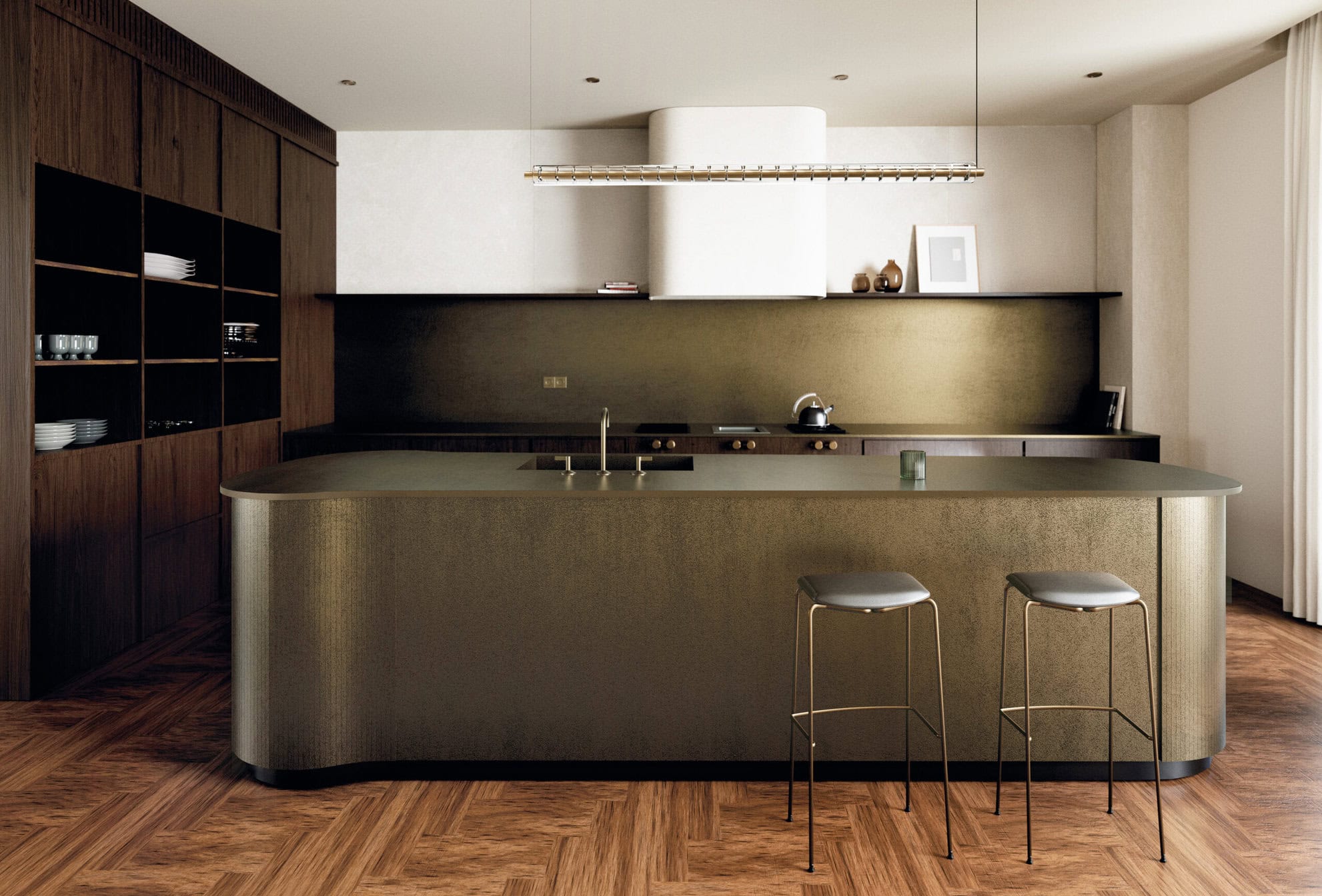 XTONE Antique Gold Lapato. Foto: Porcelanosa