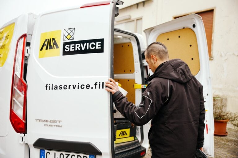 Fila Euganea Service: Profianwender für Steinveredelung, Werterhaltung und Sanierung Foto: Fila