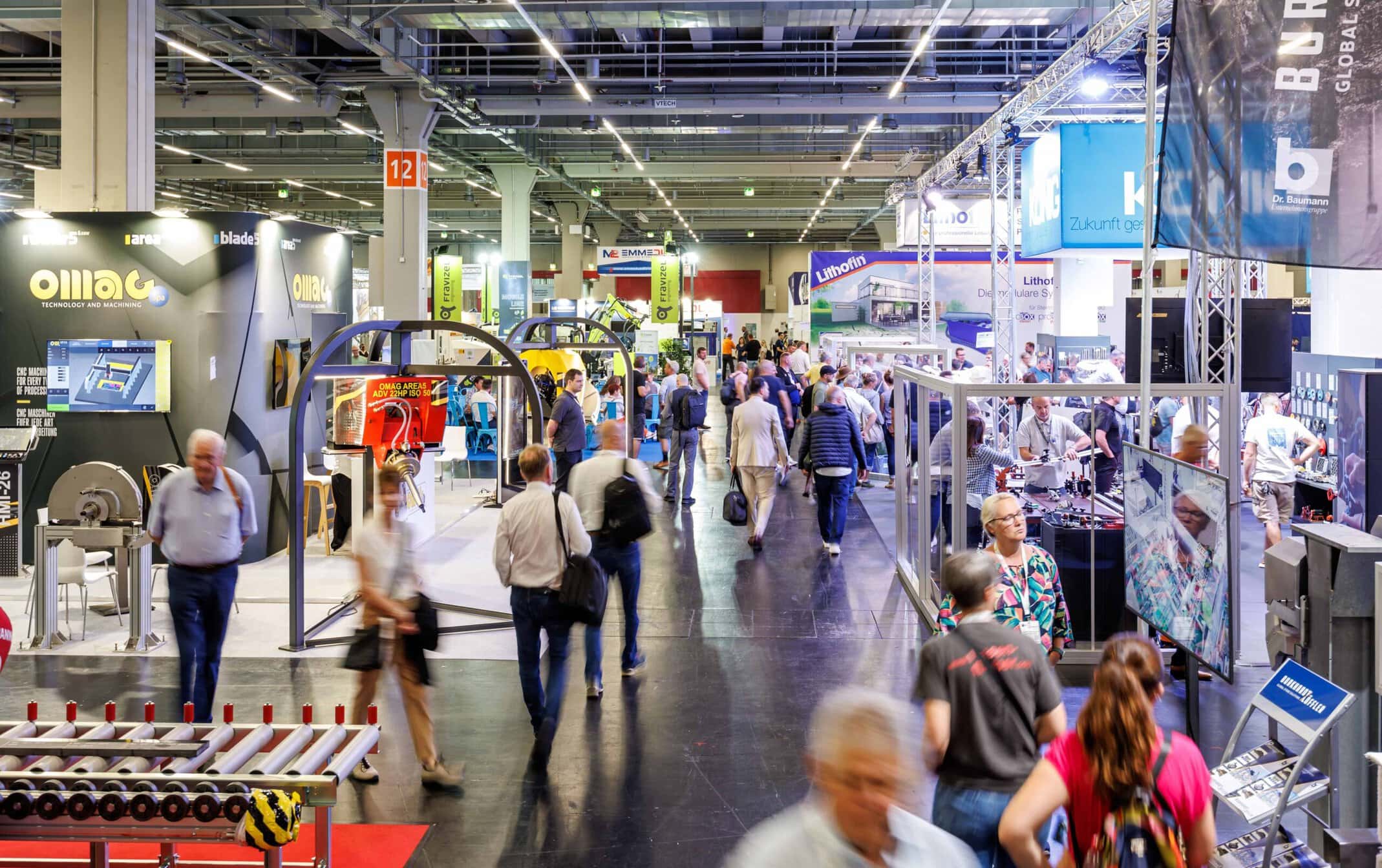 Hoffen auf volle Messehallen: Veranstalter Afag rechnet - wie in 2024 - mit rund 11.000 Stone+tec-Besuchern. / Foto: AFAG Daniel Karmann