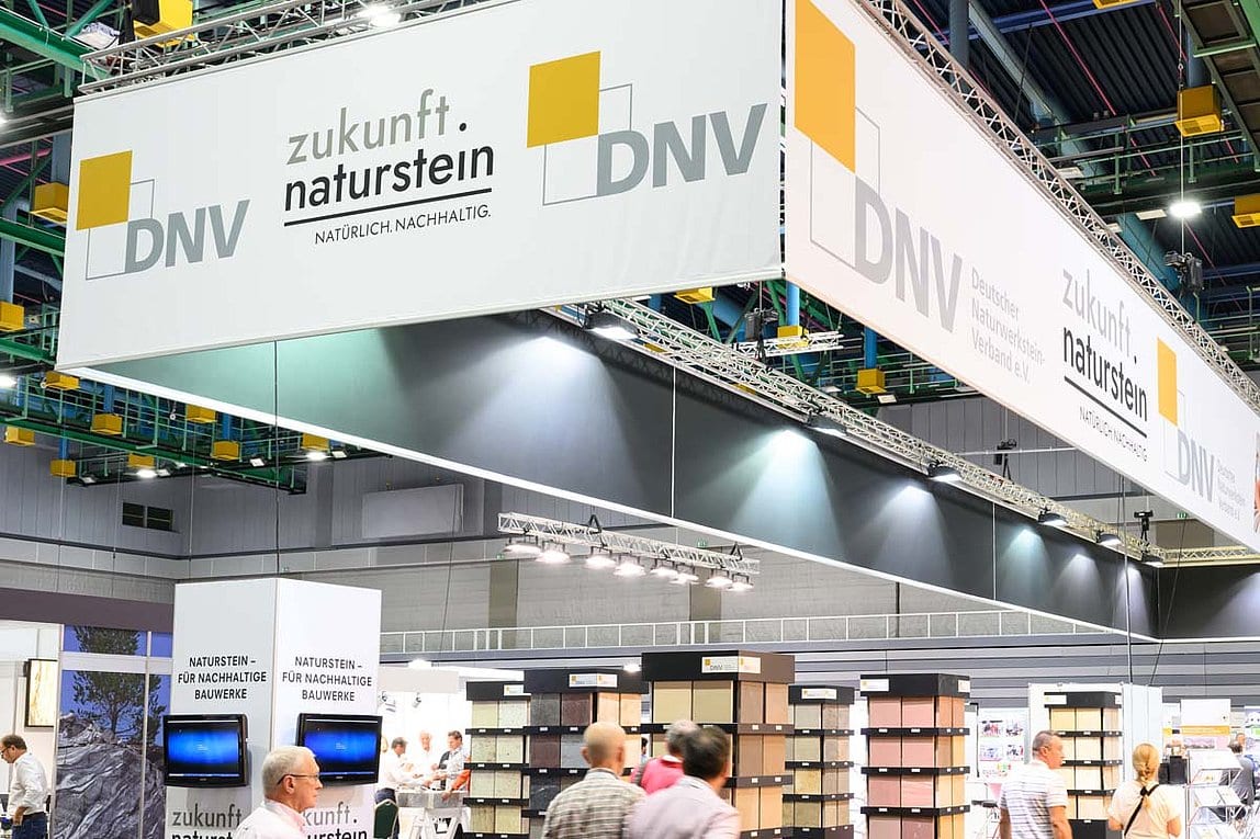 Mehr Naturstein-Aussteller, aber keine Fliesen mehr: Die Stone+tec findet wieder ohne die Tile+tec statt. / Foto Timm Schamberger AFAG