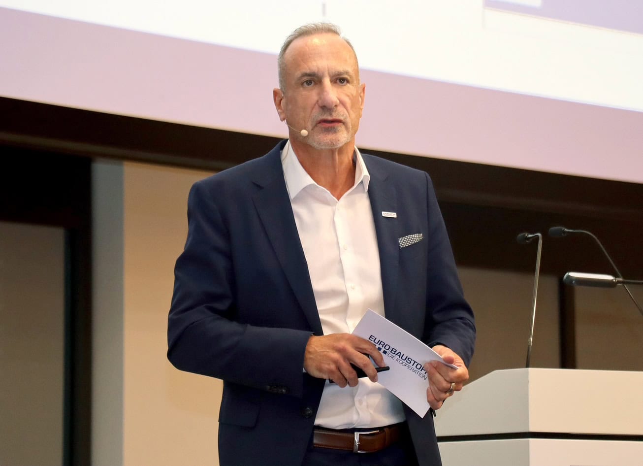 Dr. Eckard Kern, Vorsitzender der Eurobaustoff-Geschäftsführung.