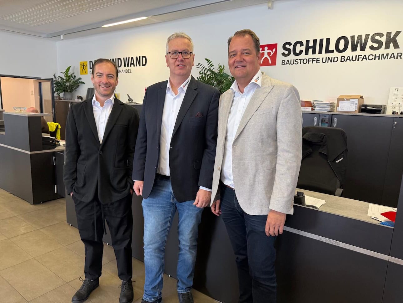 v.l.n.r: Christoph Schilowsky-Käfer, Martin Strobl, Heiner Tappe. Bild: Schilowsky