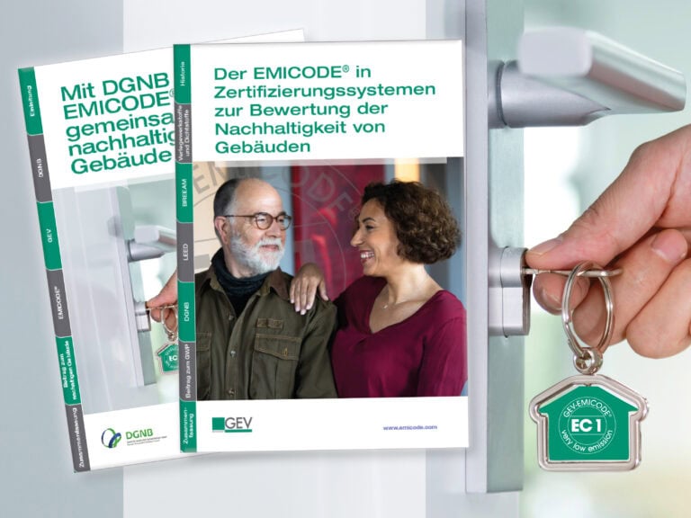 Neue Broschüren: „Mit DGNB und Emicode gemeinsam zum nachhaltigen Gebäude“ und „Der Emicode in Zertifizierungssystemen zur Bewertung der Nachhaltigkeit von Gebäuden“