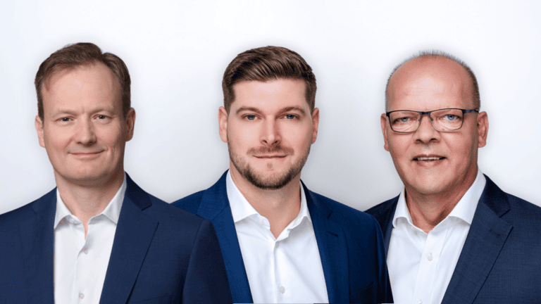 Das Führungsteam des Category Managements hagebau Einzelhandel (v.l.n.r.): Frank Opelt, Bastian Dieth und Thorsten Gehrke