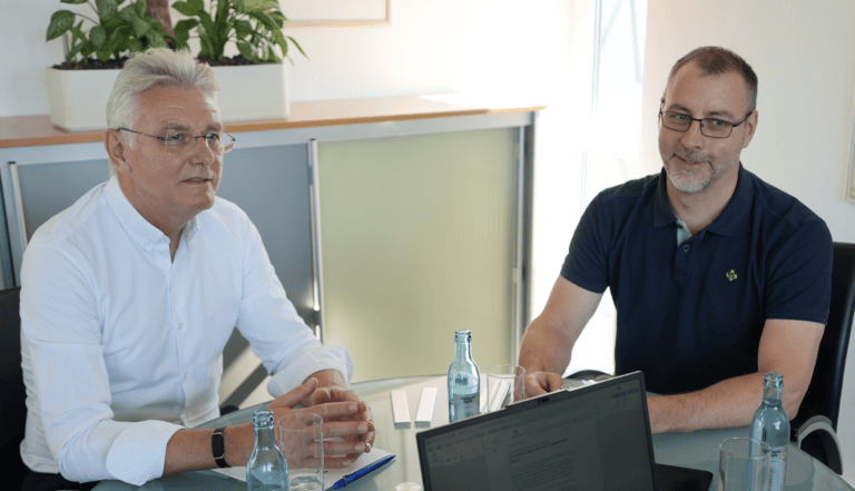 links: Ralph Johann, rechts: Emanuel Schreiber