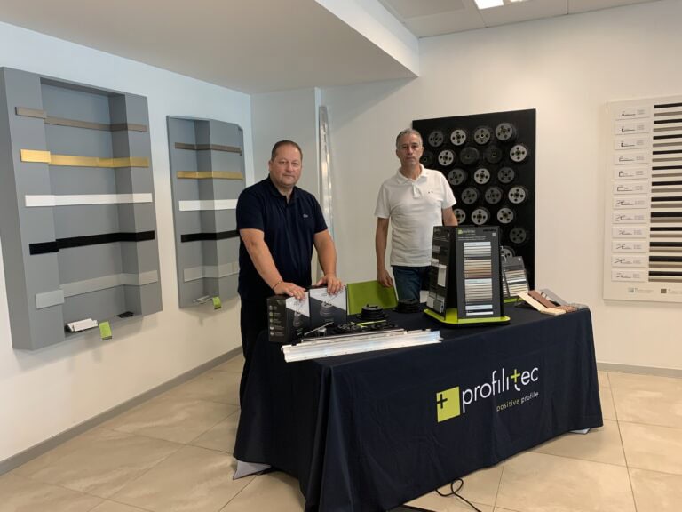 Profilitec Team DACH von rechts Marcus Gollwitzer und Mladen Racek. Foto: Alexandra Becker
