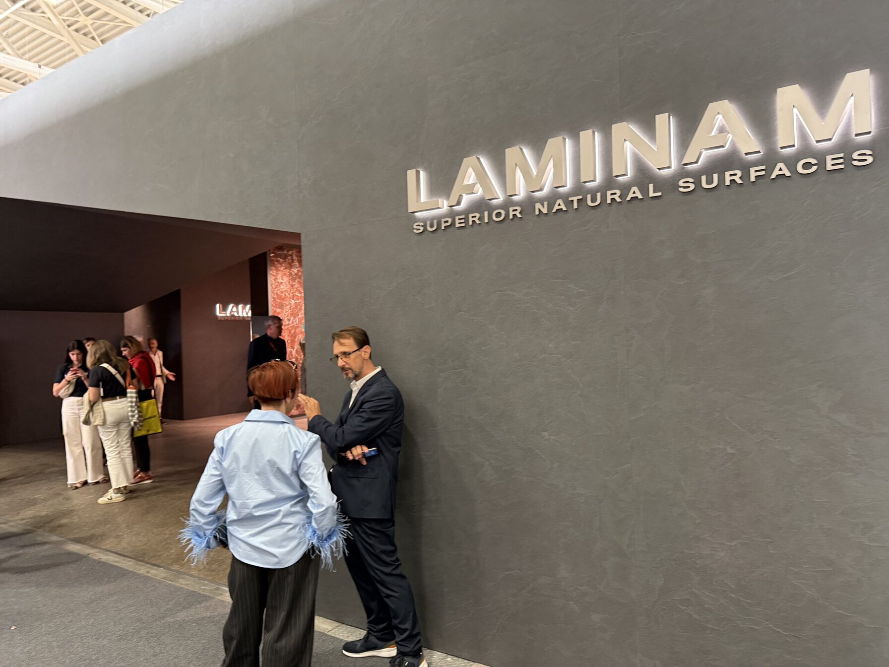 Laminam-Stand auf der Cersaie 2026 Foto: Alexandra Becker