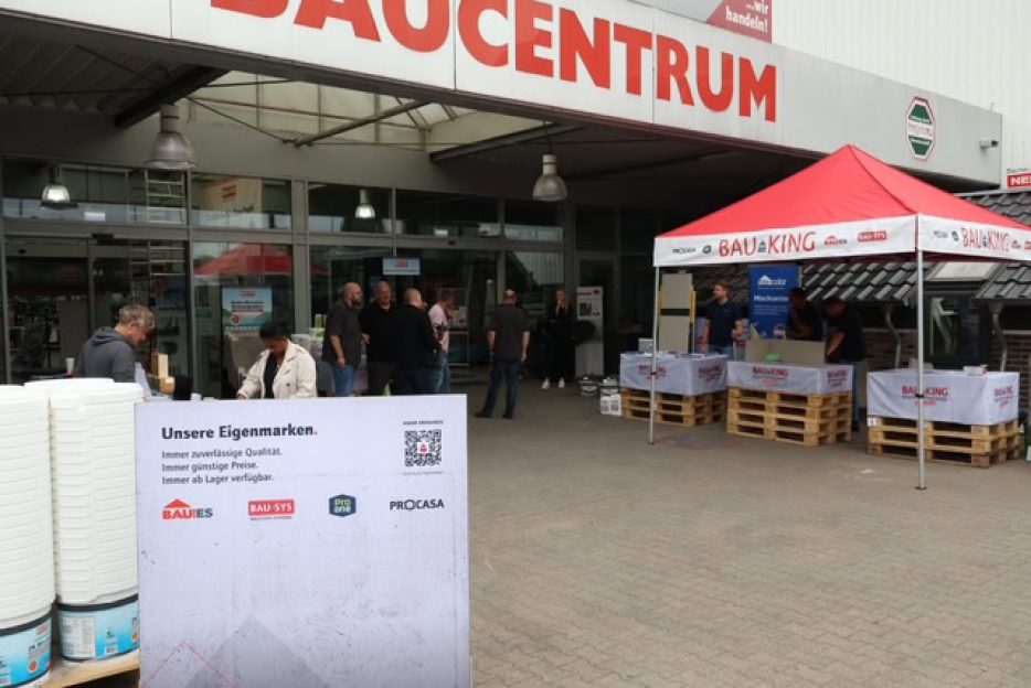 Bauking_Tag der Eigenmarken Partnerstände Gladbeck © Bauking