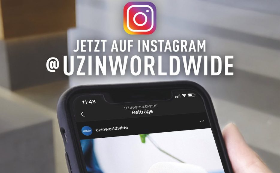 Uzin goes Instagram: Mit ihrem internationalen
Kanal wird die Marke Uzin noch erlebbarer.
Hochwertige Produkt- und Anwendungsbilder
aus aller Welt geben den Followern ab sofort
Einblicke in die Produkt- und Markenwelt. Foto: Uzin Utz