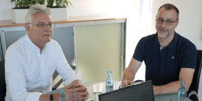 links: Ralph Johann, rechts: Emanuel Schreiber