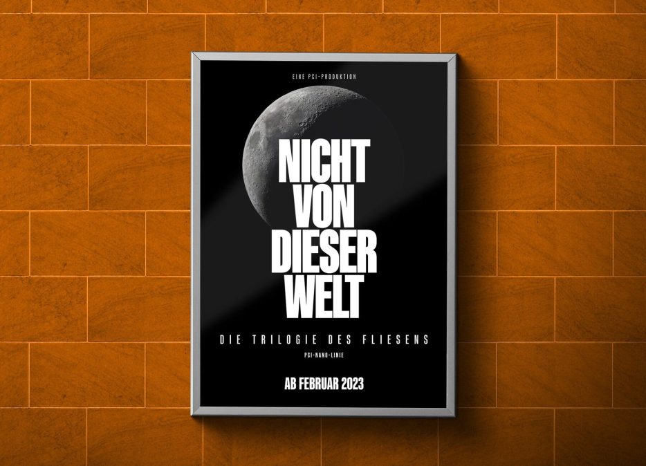 Das Key Visual der Jahreskampagne „Nicht von dieser Welt“, in deren Mittelpunkt die PCI-Nano-Linie steht Foto: PCI
