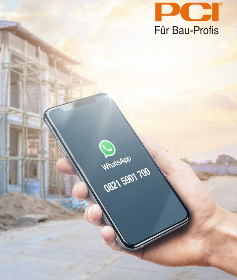 Kunden und Interessenten können die PCI-Experten jetzt auch über WhatsApp zu technischen Fragen kontaktieren. Foto: PCI