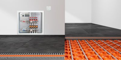 Die Datensätze für die Fußbodenheizung Schlüter-Bekotec-Therm stehen in der Linear-Software zur Planung und Auslegung zur Verfügung. Foto: Schlüter-Systems.